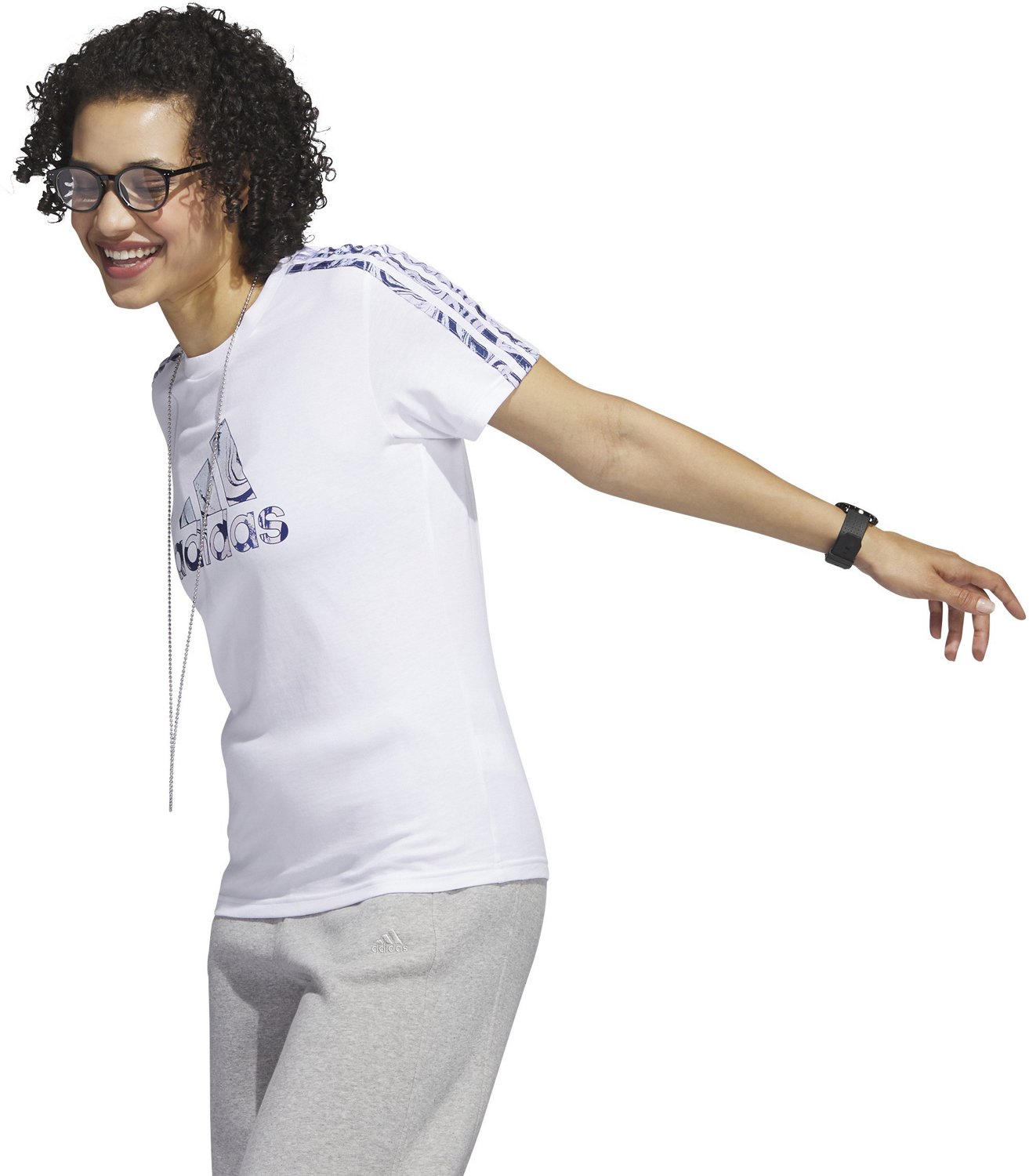 adidas Women's Luxe Graphic Short Sleeve T-shirt