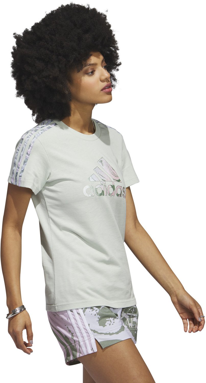 adidas Women's Luxe Graphic Short Sleeve T-shirt - view number 3