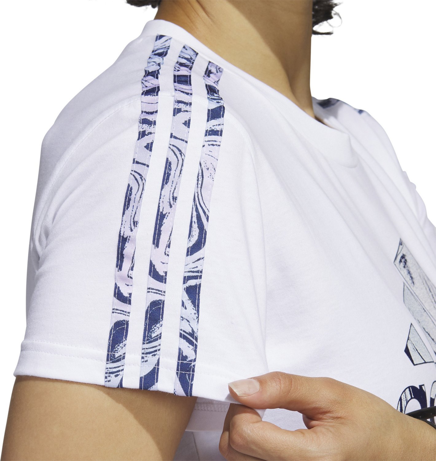 adidas Women's Luxe Graphic Short Sleeve T-shirt - view number 5