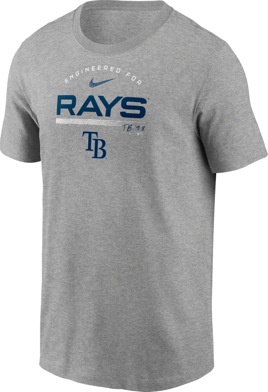 Nike Men's Tampa Bay Rays Team Engineered Tshirt Academy