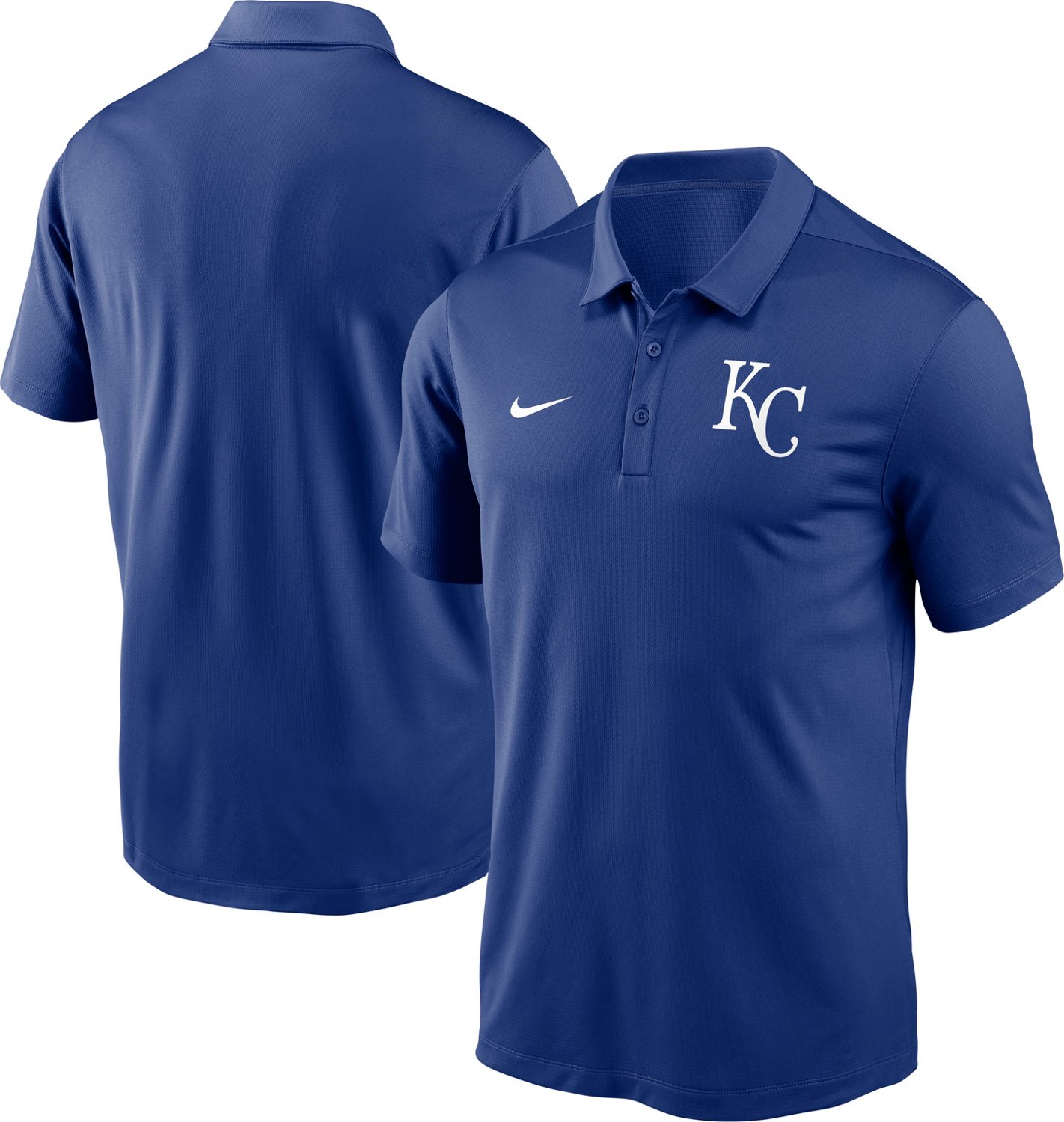 Nike Men's Kansas City Royals Team Agility Logo Franchise Polo Shirt ...