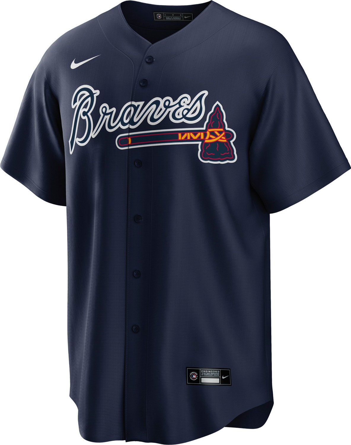 Nike Toddler Atlanta Braves White Cool Base Home Team Jersey