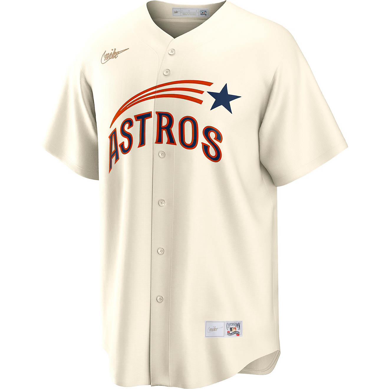 Nike Men's Houston Astros Official Cooperstown Jersey                                                                            - view number 1