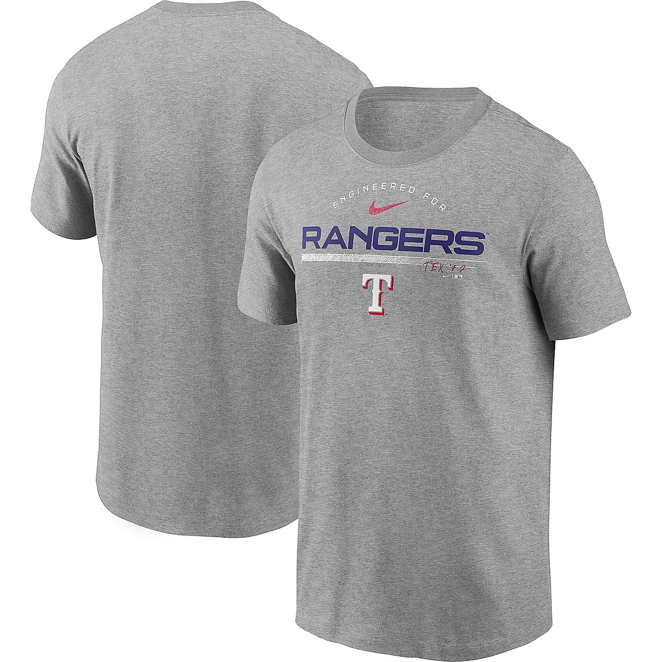Nike Men's Texas Rangers Team Engineered T-shirt                                                                                 - view number 3