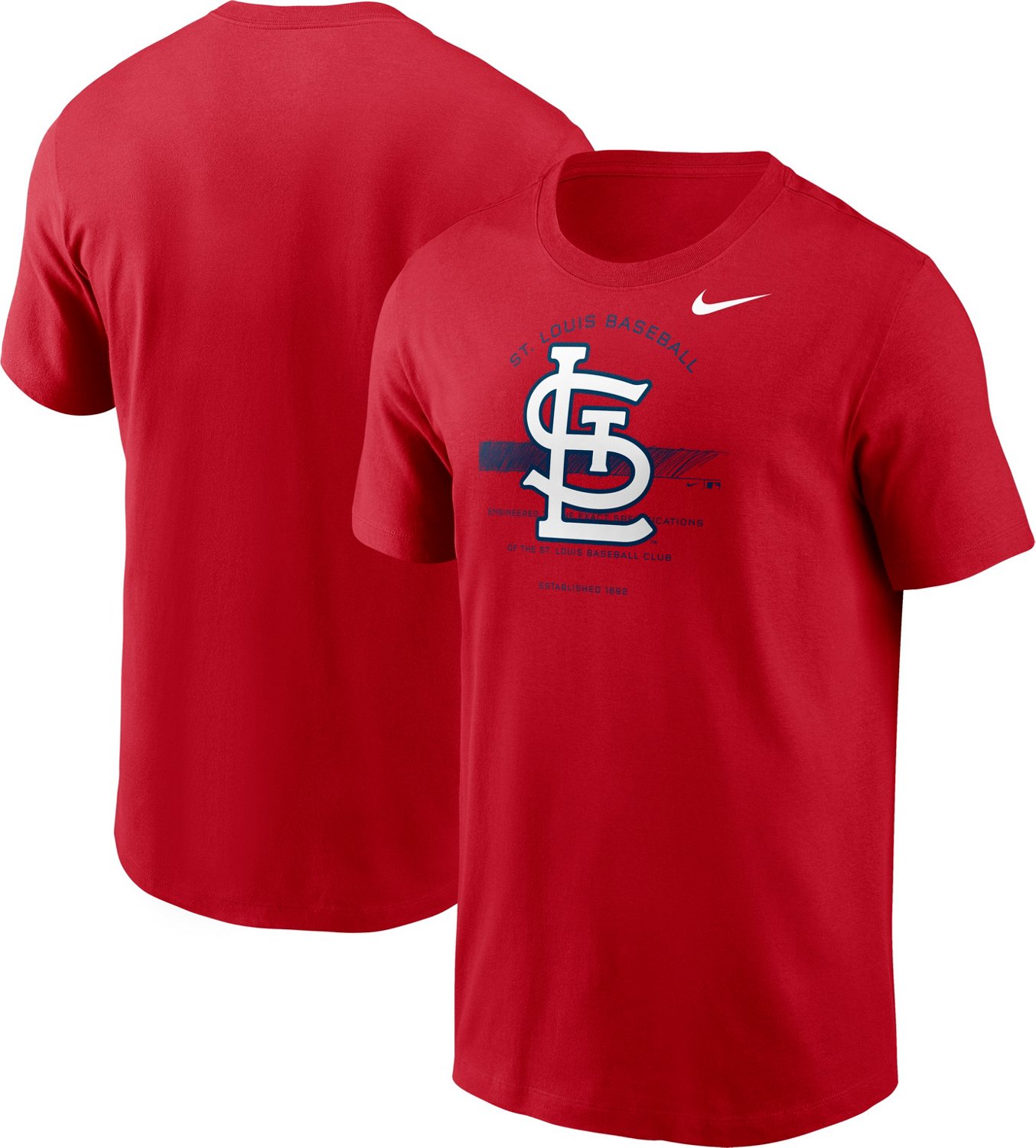 Nike Men's St. Louis Cardinals Over Arch Graphic T-shirt  - view number 3