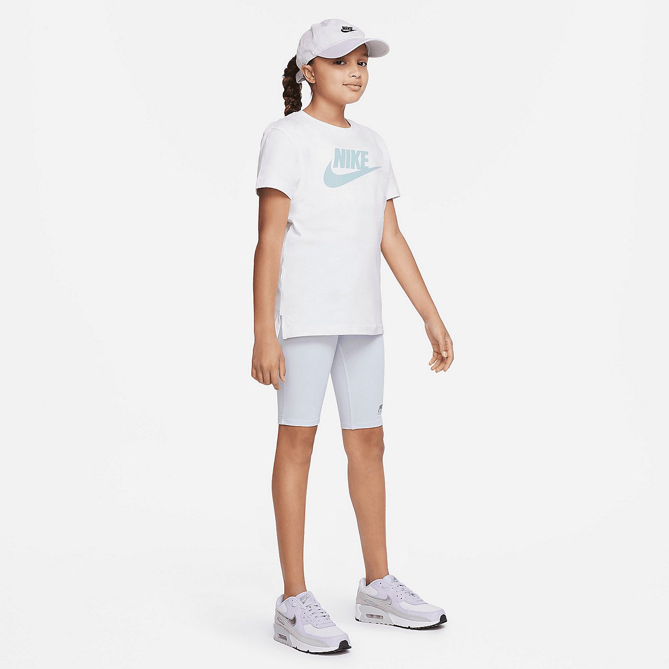 Nike Girls' Sportswear Basic Futura T-shirt                                                                                      - view number 5