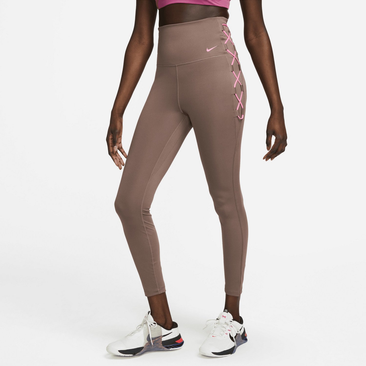 Nike Women's One High Waisted Lace-Up Leggings | Academy