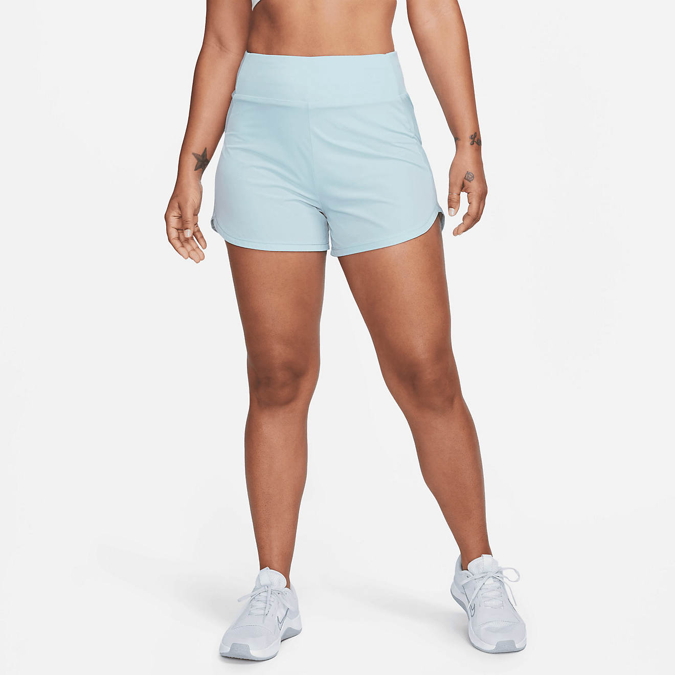 Nike Women's Dri-FIT Bliss High-Waisted Shorts 3 in | Academy