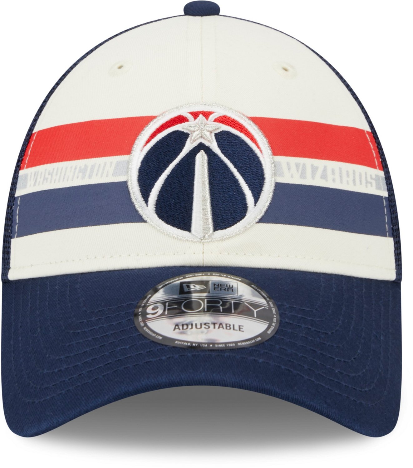 New Era Men’s Washington Wizards Stripes 9FORTY Cap - view number 2