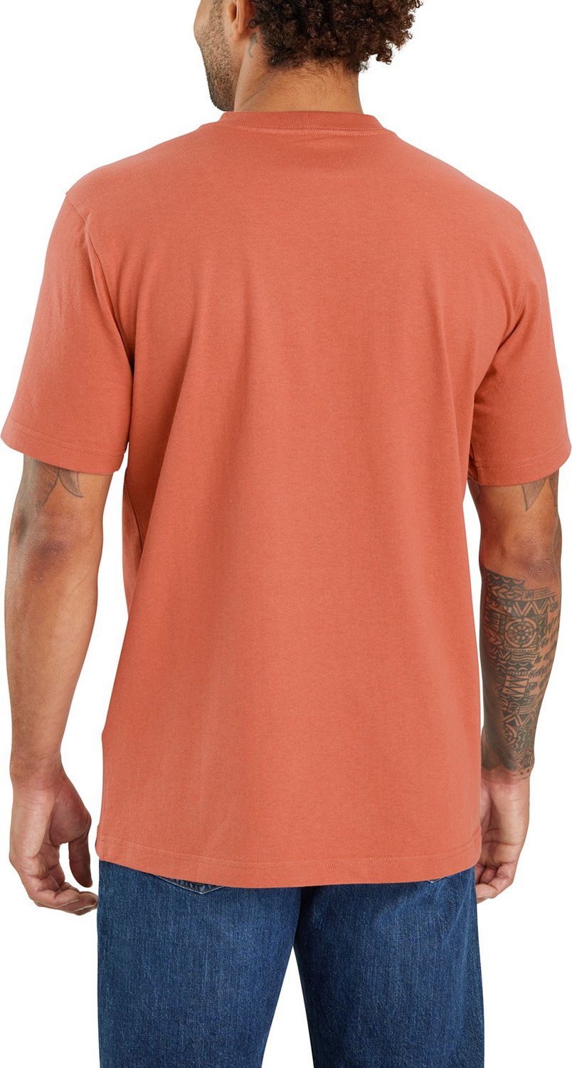 Carhartt Men's Logo Graphic Relaxed Fit Heavyweight Short-Sleeve T-Shirt - view number 2