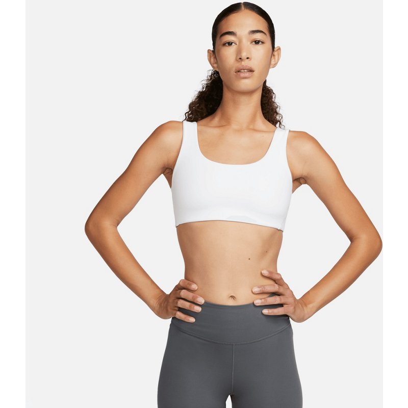 Nike Women's Alate All U Light Support Sports Bra White, X-Large - Women's Workout Bras at Academy Sports