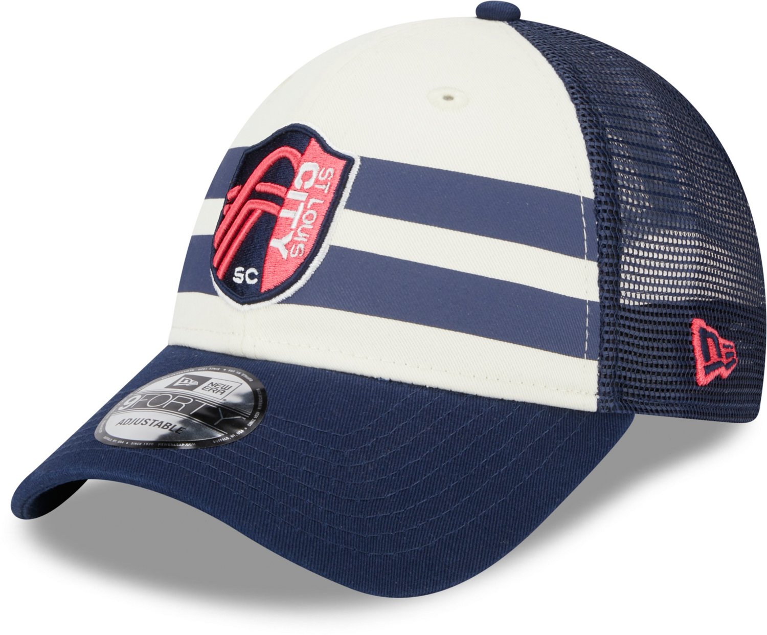 New Era Men's St. Louis SC Team Stripes 9FORTY Cap
