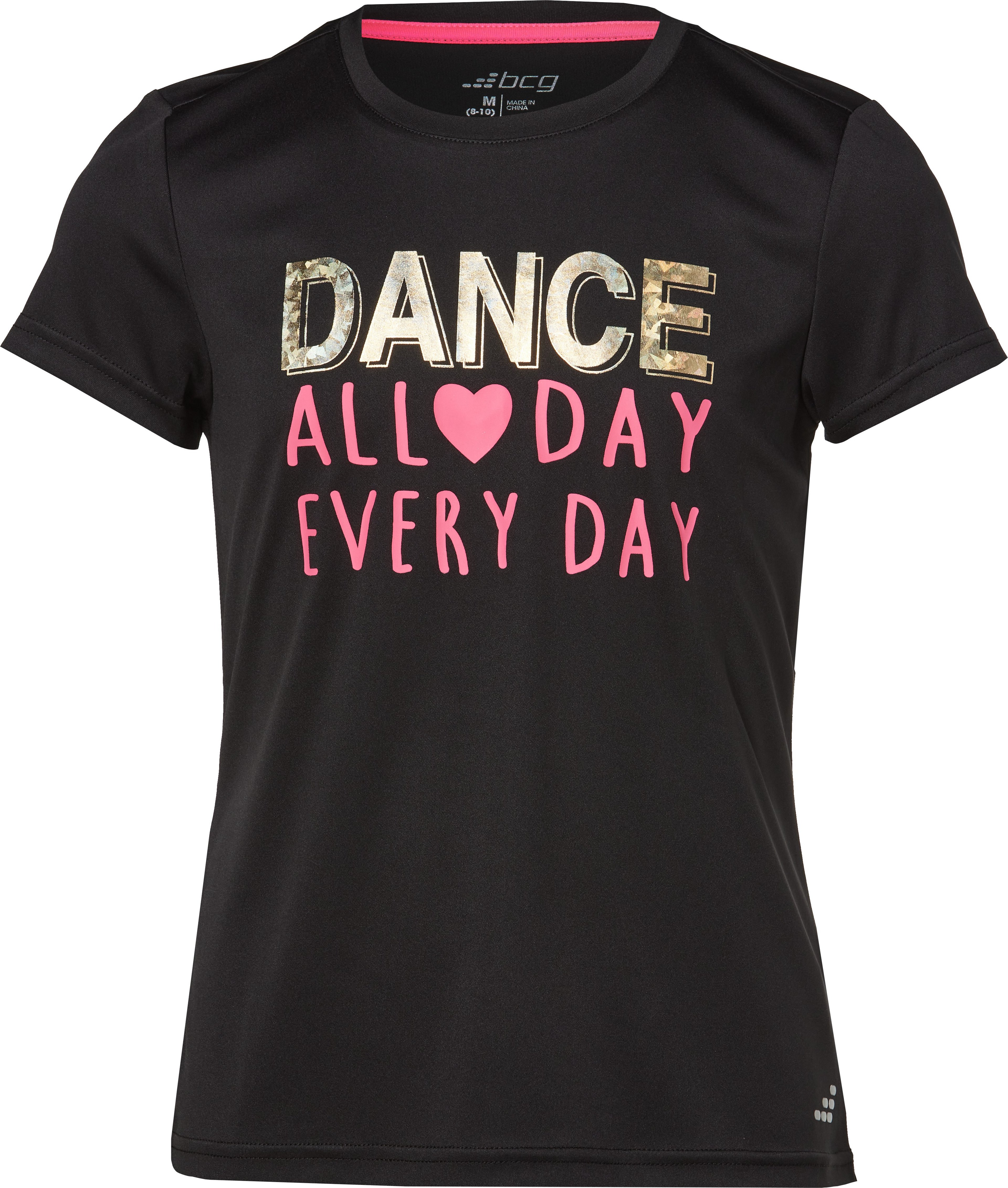 BCG Girls' Turbo Dance All Day T-shirt