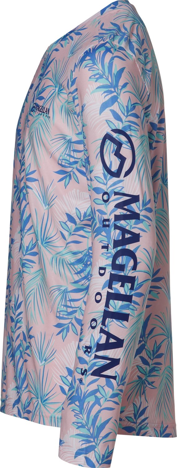 Magellan Outdoors Girls' Caddo Lake AOP Long Sleeve T-shirt                                                                      - view number 3