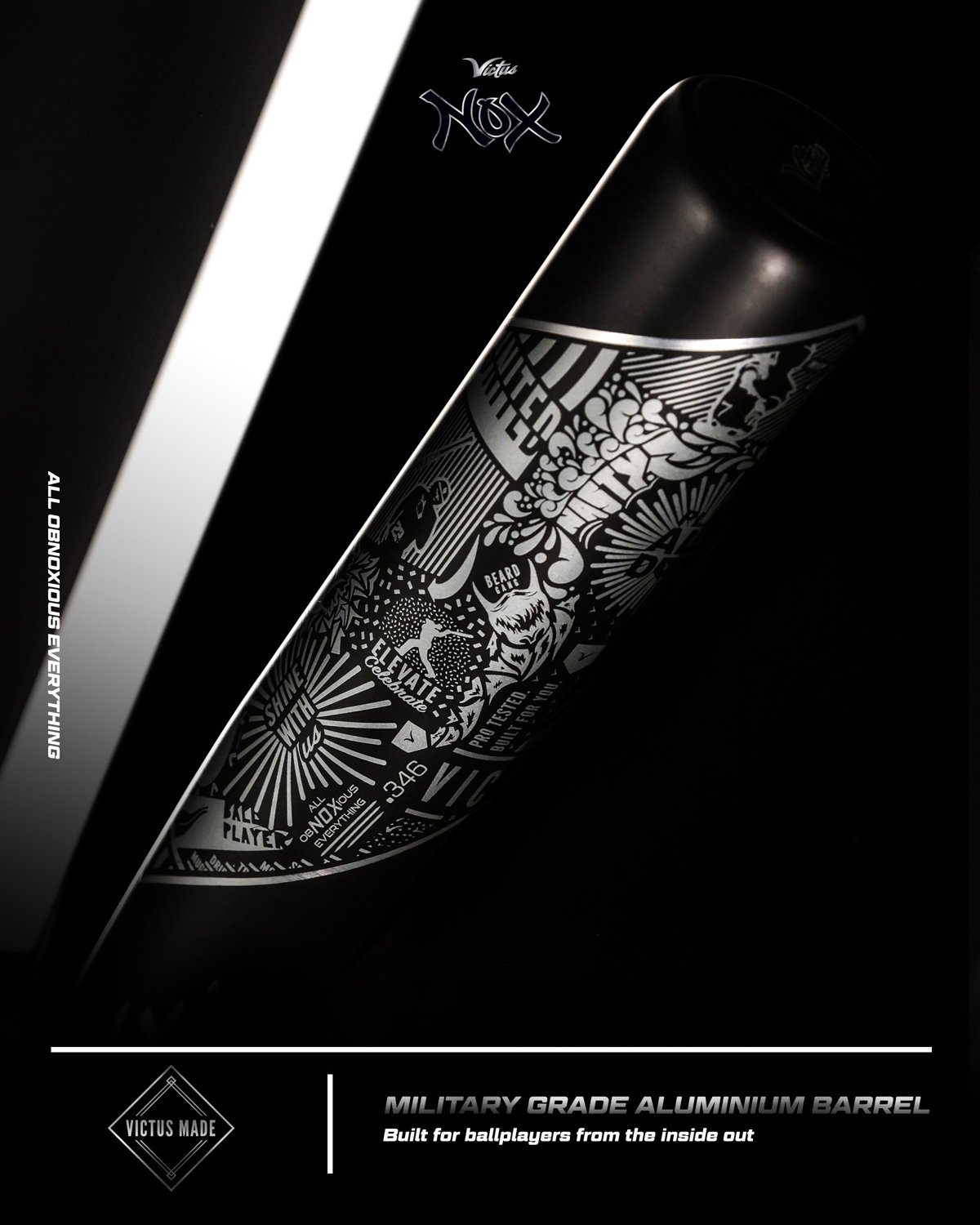 Victus Sports Youth NOX 2 Senior League Aluminum Baseball Bat -10 - view number 6