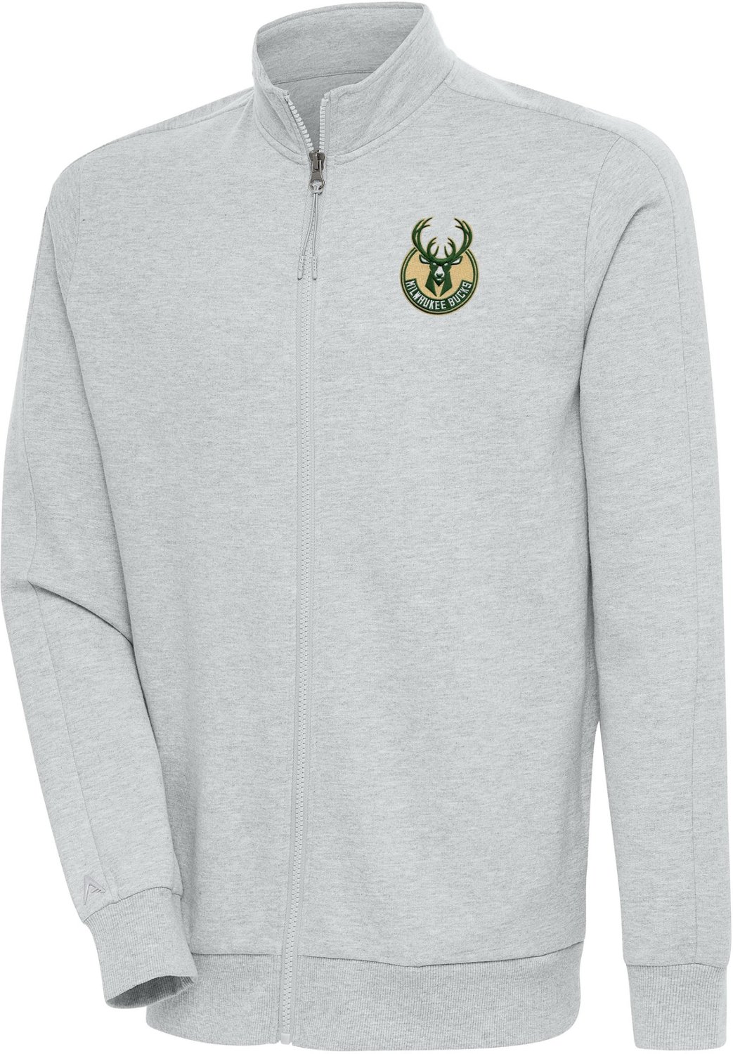 Antigua Men's Milwaukee Bucks Action Full-Zip Jacket