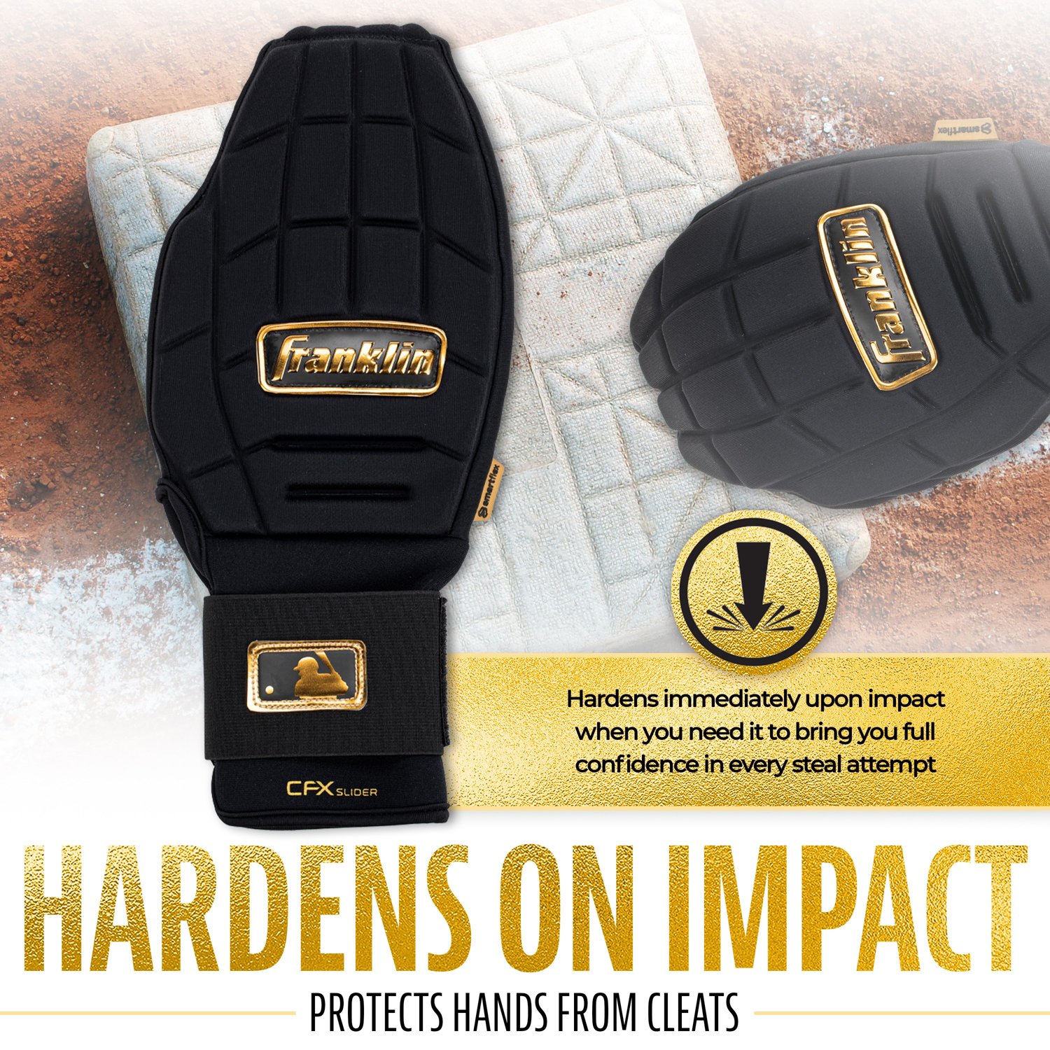 Franklin Adult MLB CFX PRT Series Sliders - view number 7