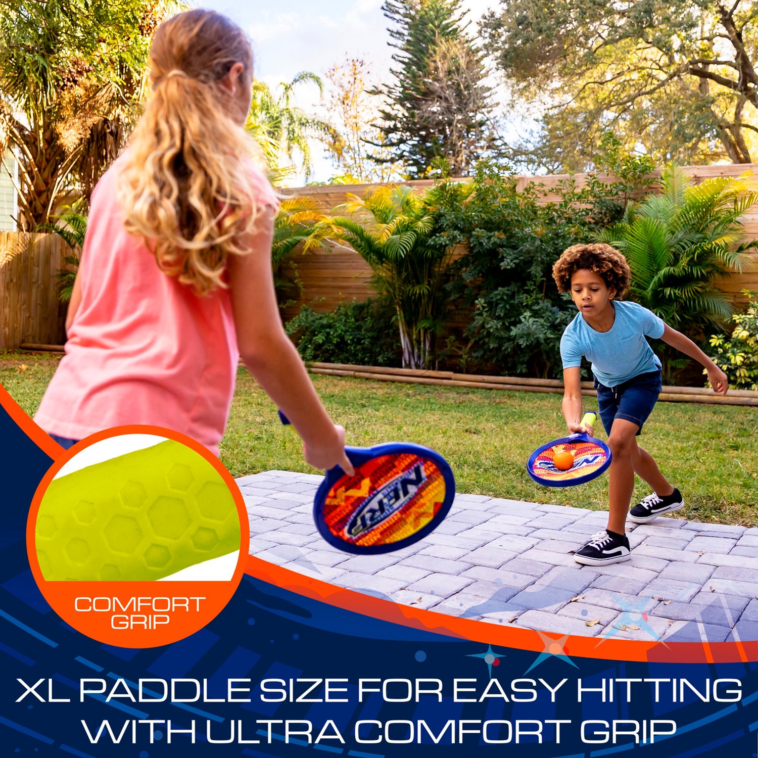 Franklin Kids' NERF Small Driveway Tennis Set - view number 5