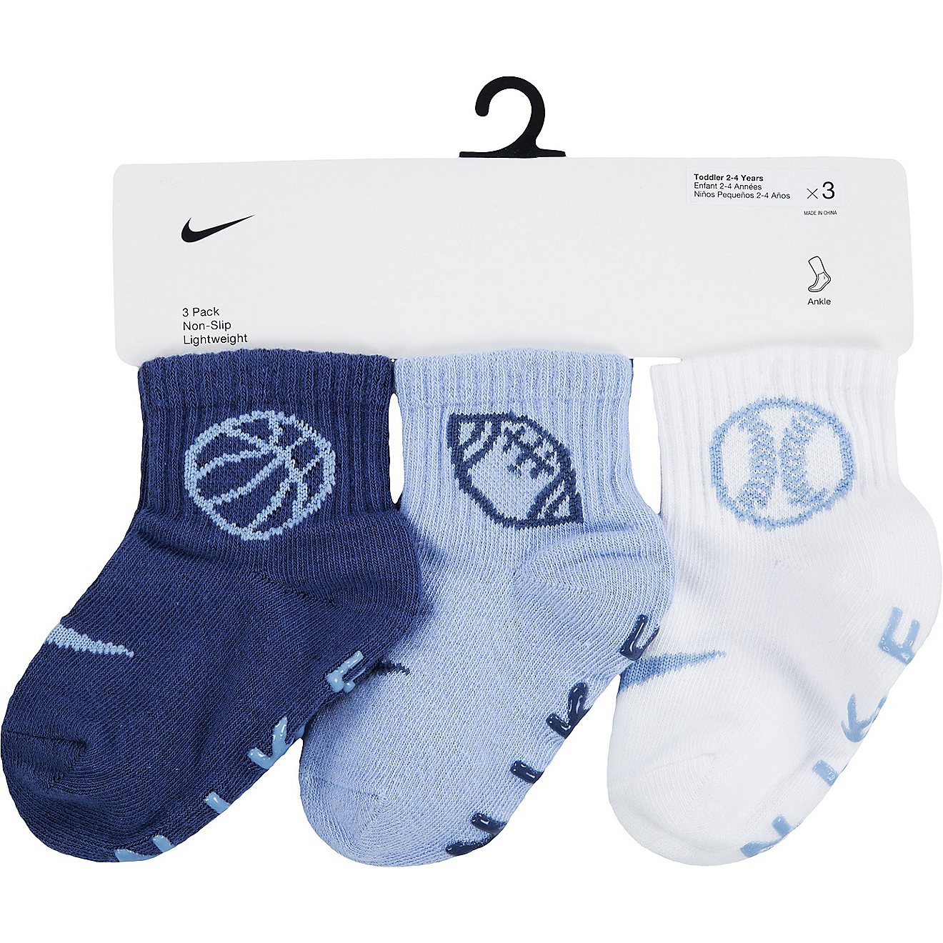 Nike Youth Sports Quarter Socks 3-Pack | Academy
