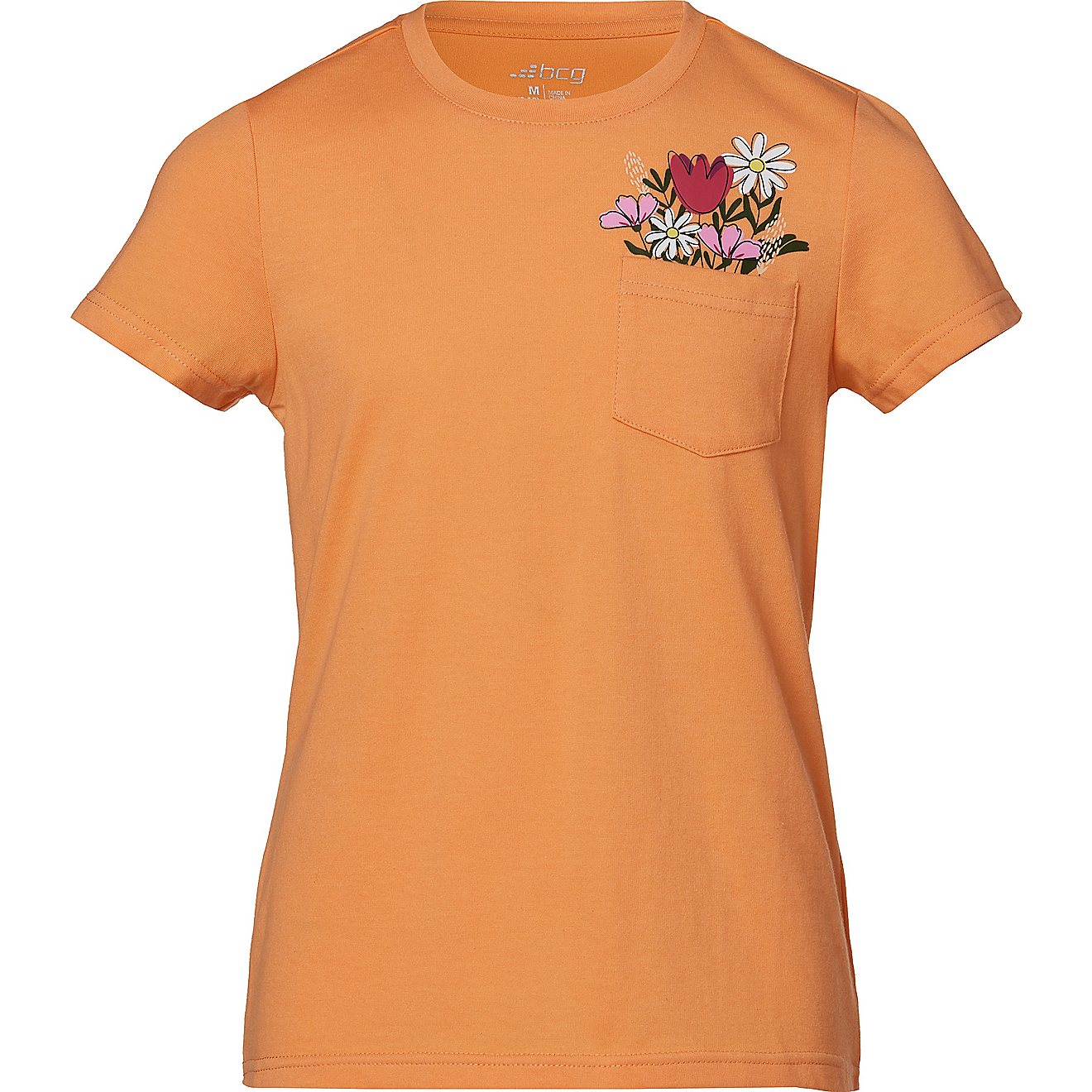 BCG Girls' Cotton Graphic T-shirt                                                                                                - view number 1