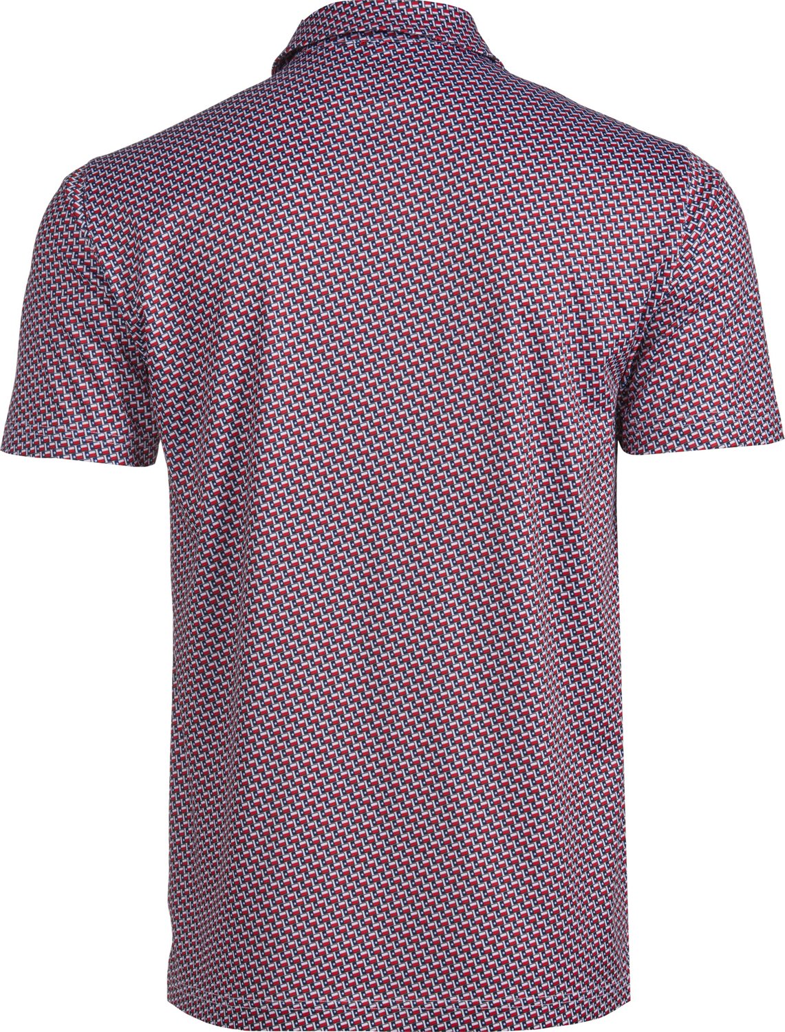 BCG Men's Golf Ditsy Print Polo Shirt | Academy