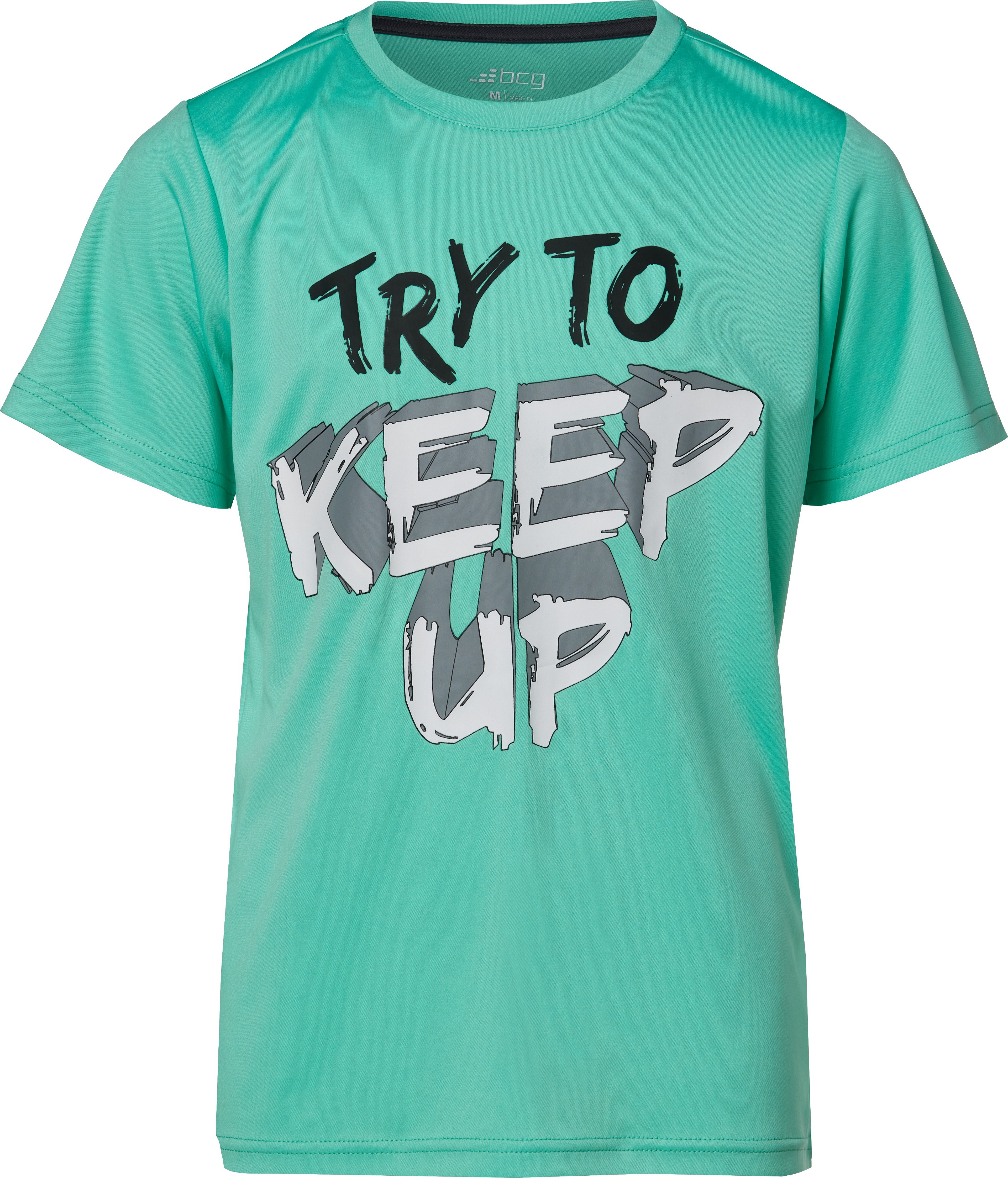 BCG Boys' Try to Keep Up Turbo T-shirt