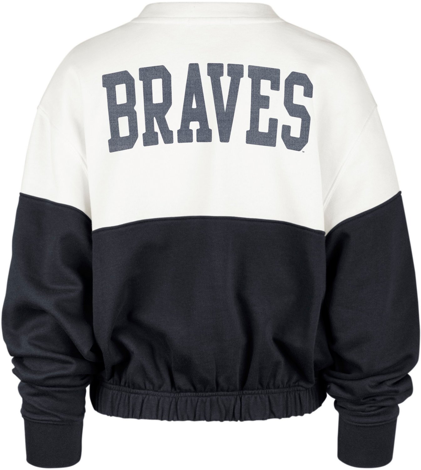 '47 Atlanta Braves Women’s Take Two Bonita Long Sleeve Graphic T-shirt                                                         - view number 2