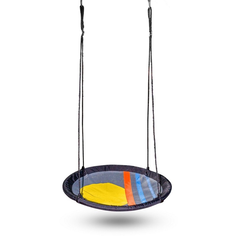 Adventure Sports 40 in Sun Swing Black/Bright Green - Swing Sets/Bounce Houses at Academy Sports