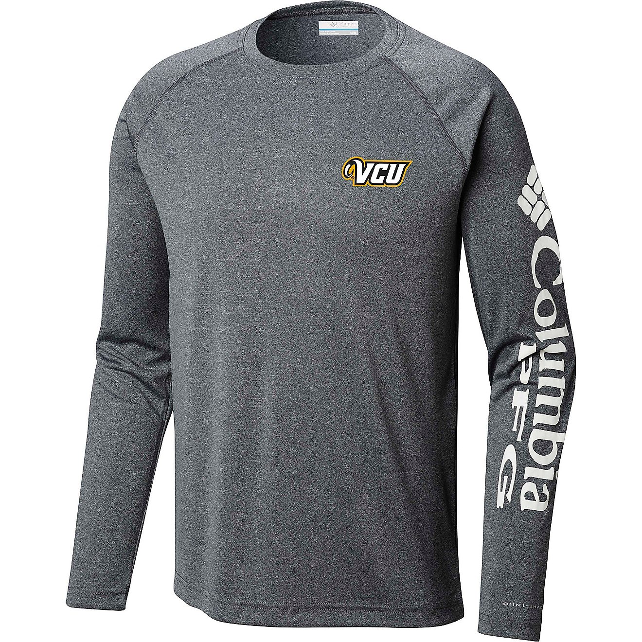 Columbia Sportswear Men's Virginia Commonwealth University Terminal Tackle Long Sleeve T-shirt                                   - view number 1