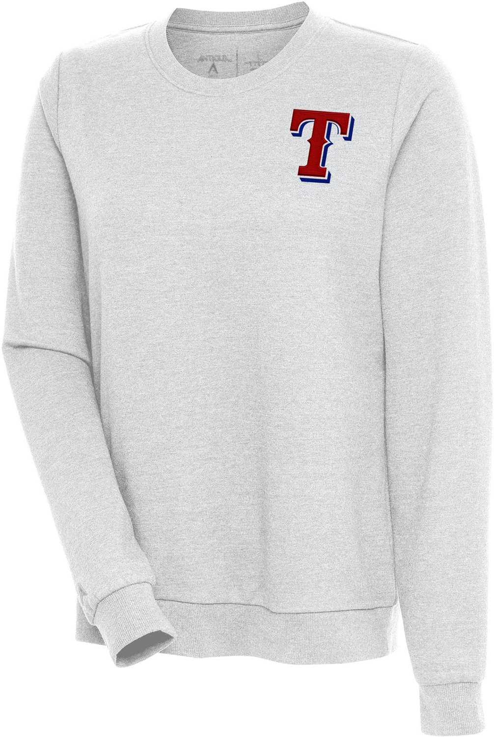 Antigua Women's Texas Rangers Action Crew Sweatshirt