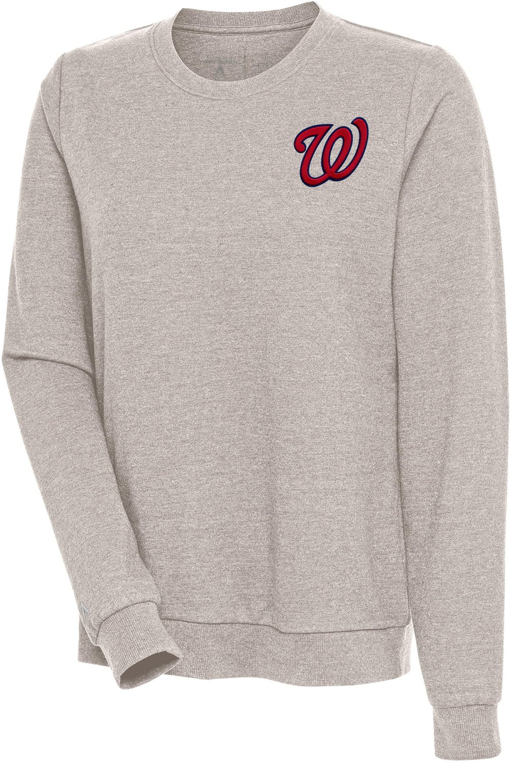 Antigua Women's Washington Nationals Action Crew Sweatshirt