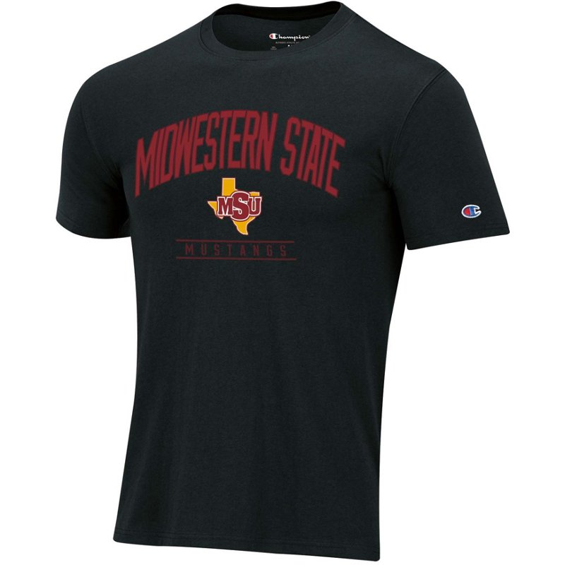 Champion Men's Midwestern State University Team Graphic Short Sleeve T-shirt