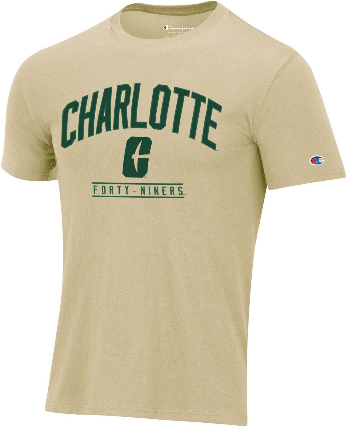 : University of North Carolina at Charlotte Official Forty-Niners  Logo Unisex Adult T Shirt : Sports & Outdoors