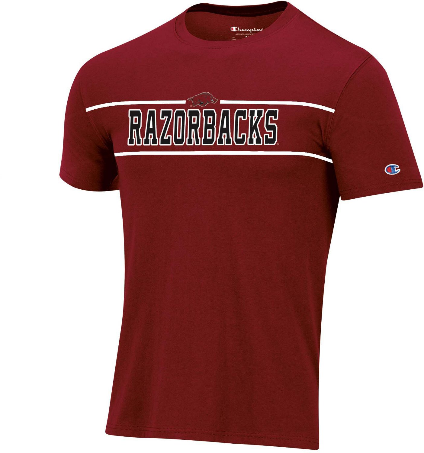 Champion Men's University of Arkansas Mascot T-shirt | Academy