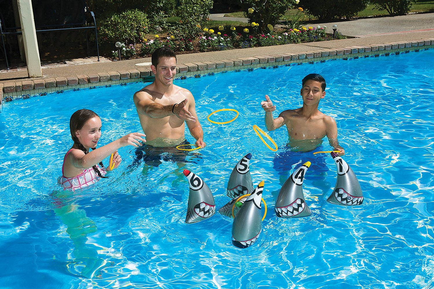 Poolmaster Shark Zone Ring Toss                                                                                                  - view number 3