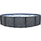 Blue Wave Affinity 24 ft Round Resin Top Rail Swimming Pool Package                                                              - view number 1 selected