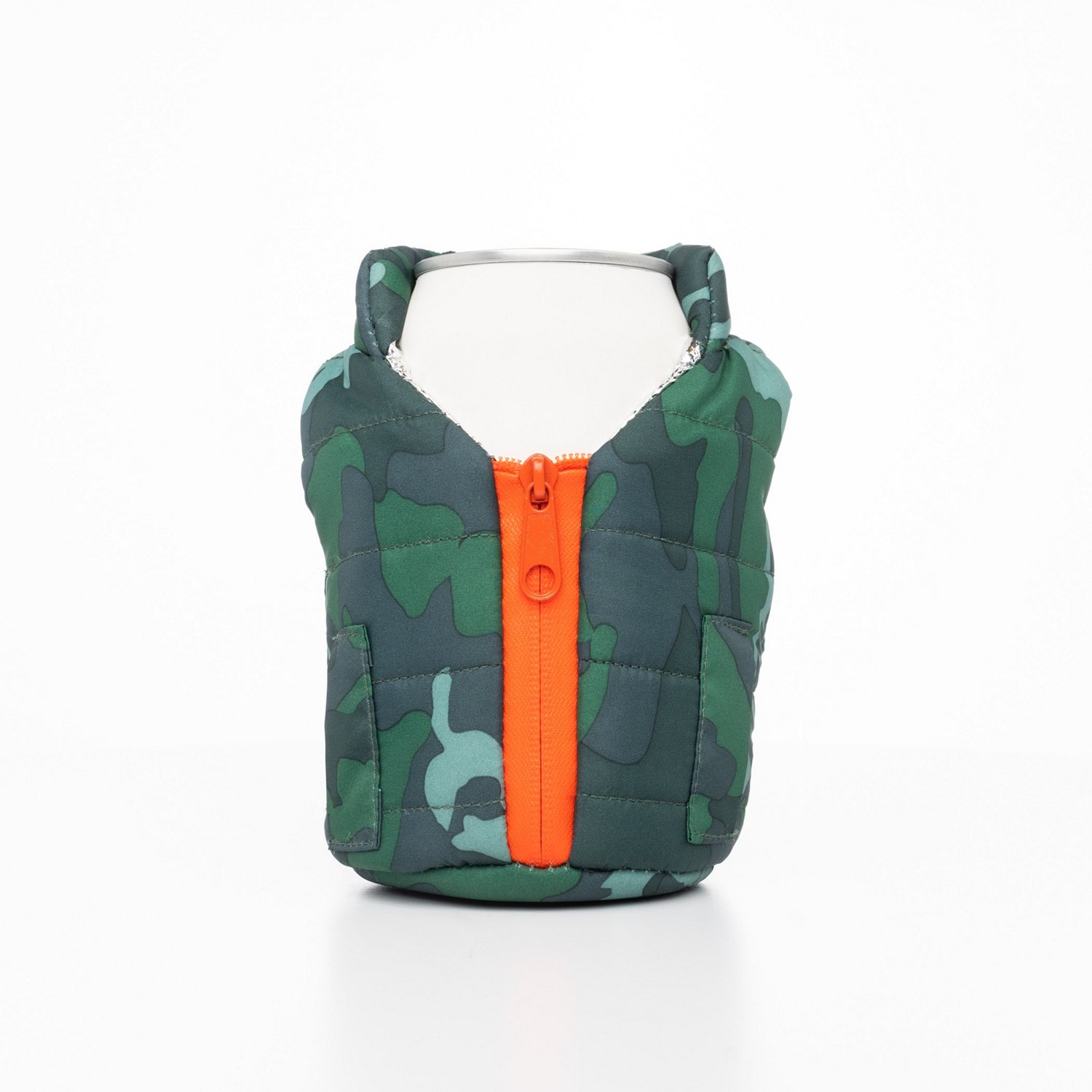 Puffin Drinkware Camo Beverage Vest Drink Holder Academy
