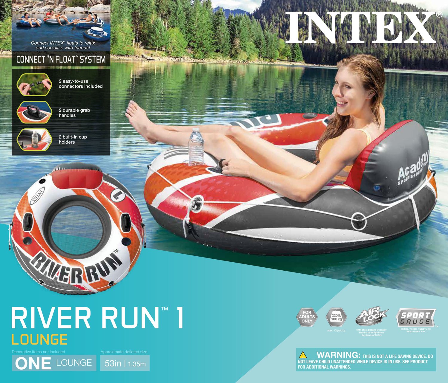 INTEX River Run 1 Lounge Float                                                                                                   - view number 5