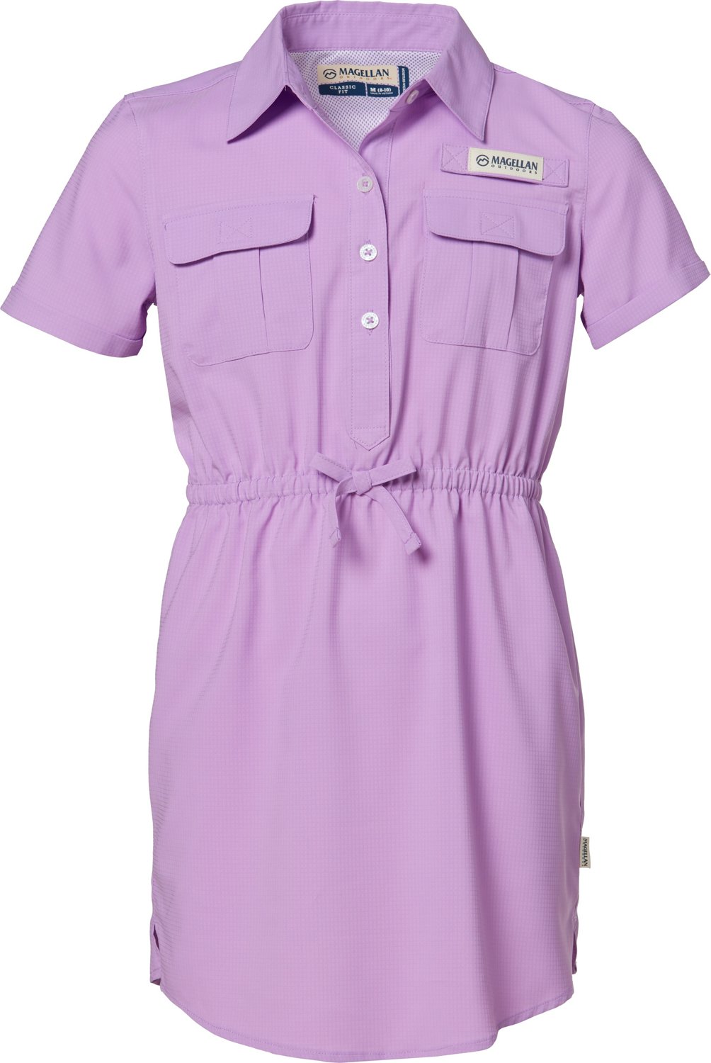 Magellan Outdoors Girls’ Cute Catch Fishing Shirt Dress Academy