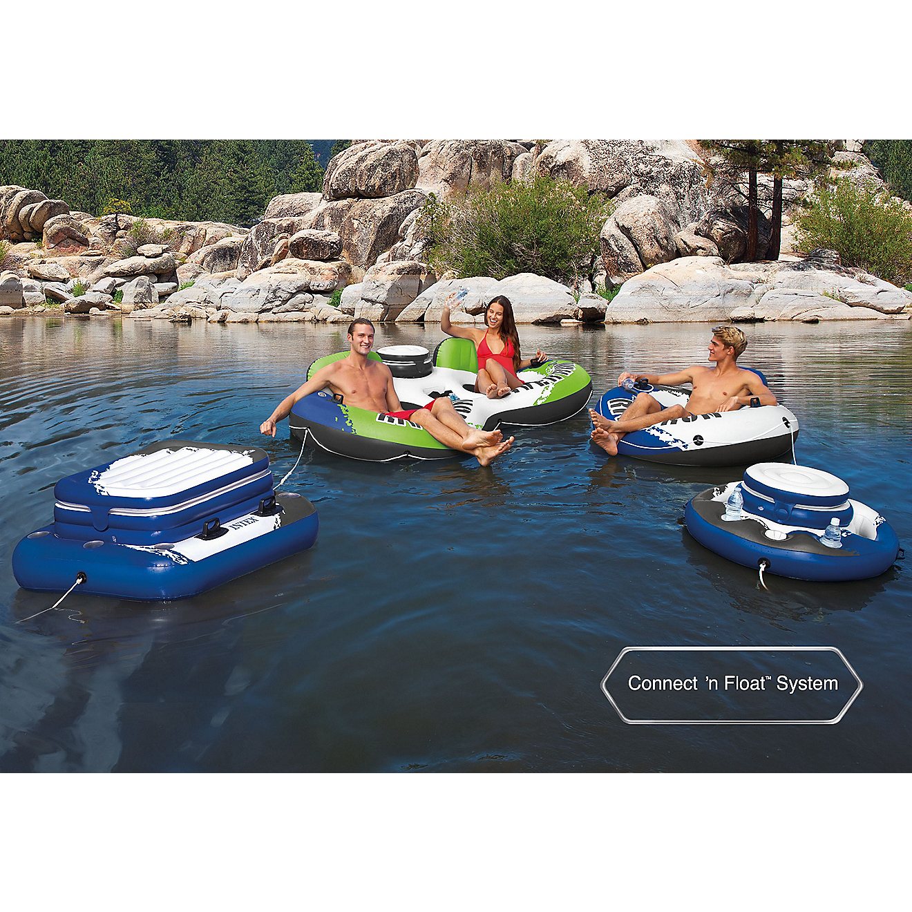 INTEX River Run 2 Lounge Float with Cooler                                                                                       - view number 6