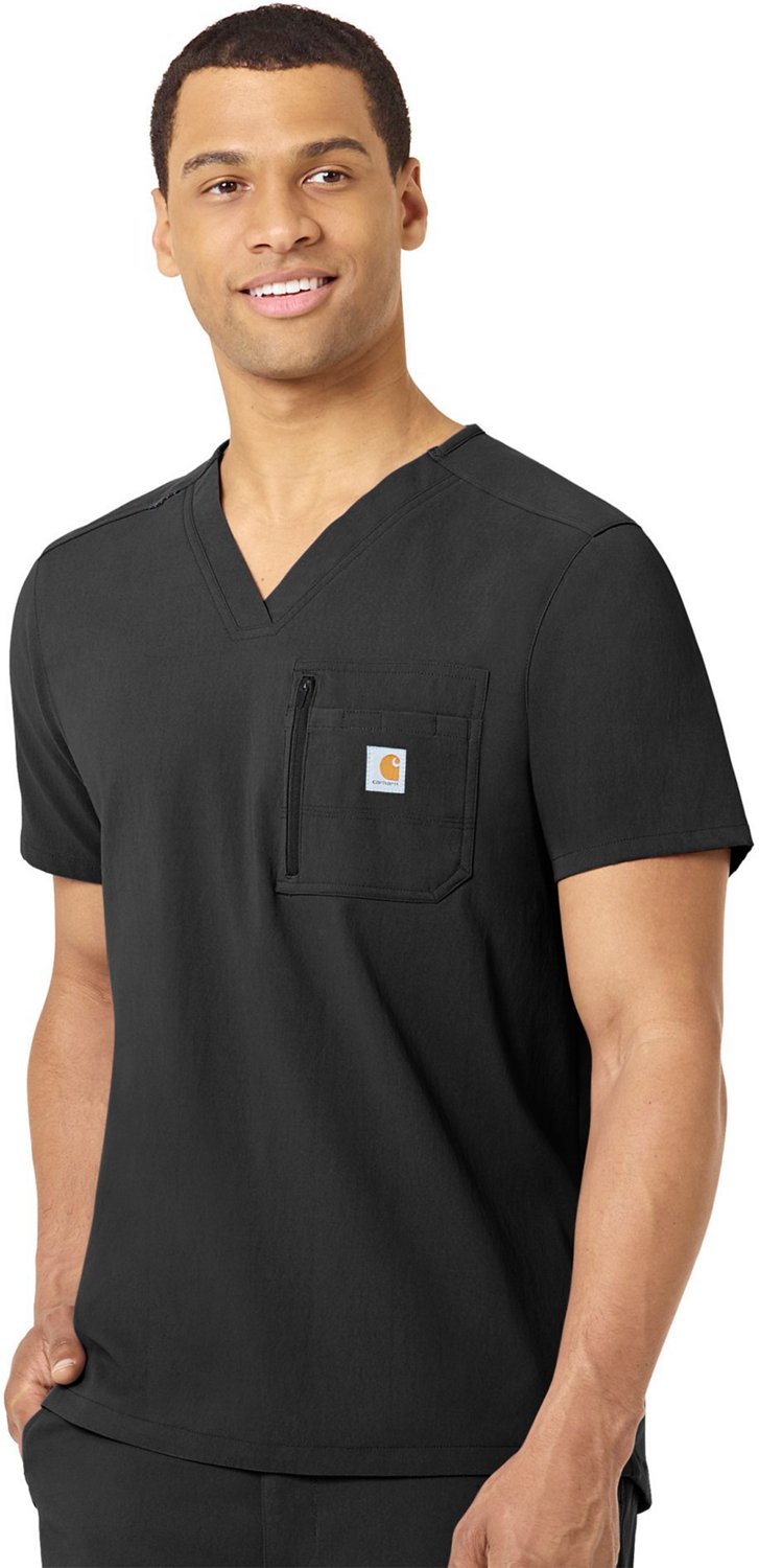 Carhartt Men's Modern Fit TuckIn Scrub Top Academy