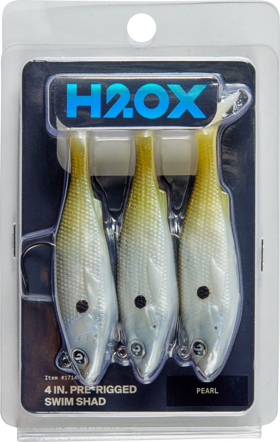 H2OX 4 inch Prerigged Swim Baits