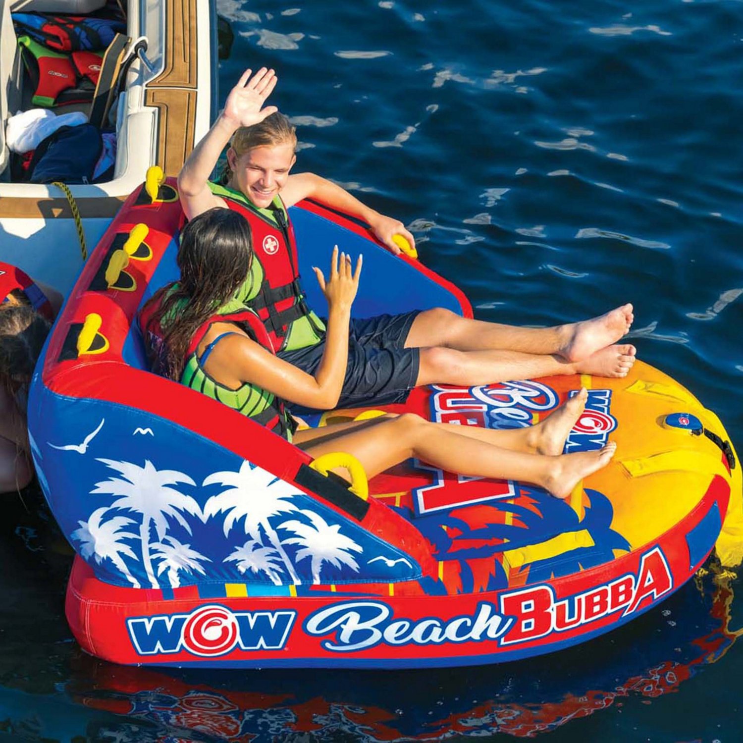 WOW Watersports Beach Bubba 2 Person Soft Top Towable