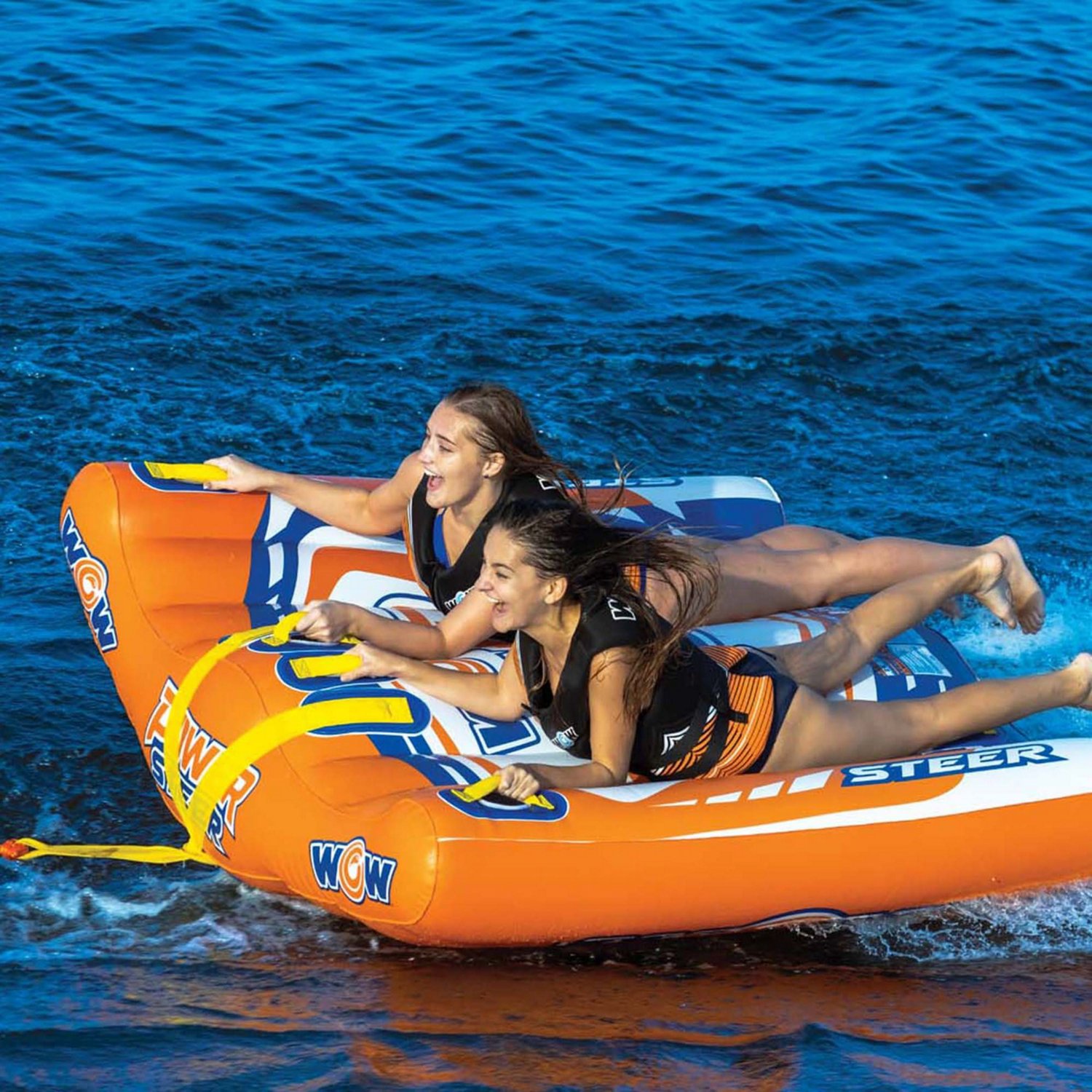 WOW Watersports Power Steer 3-Person Deck Tube