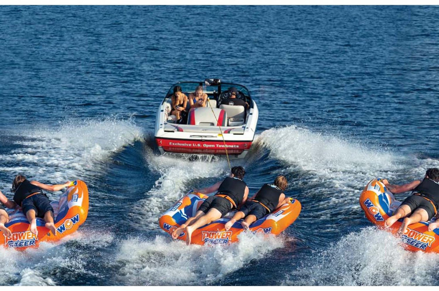 WOW Watersports Power Steer 3-Person Deck Tube - view number 6