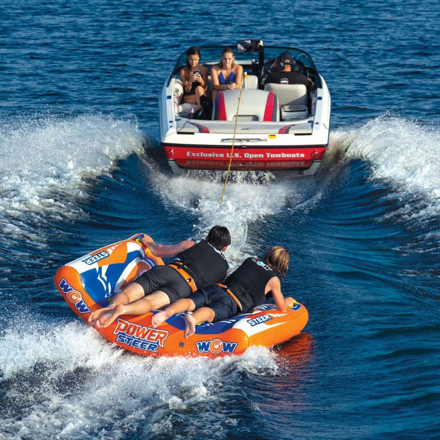 WOW Watersports Power Steer 3-Person Deck Tube - view number 7