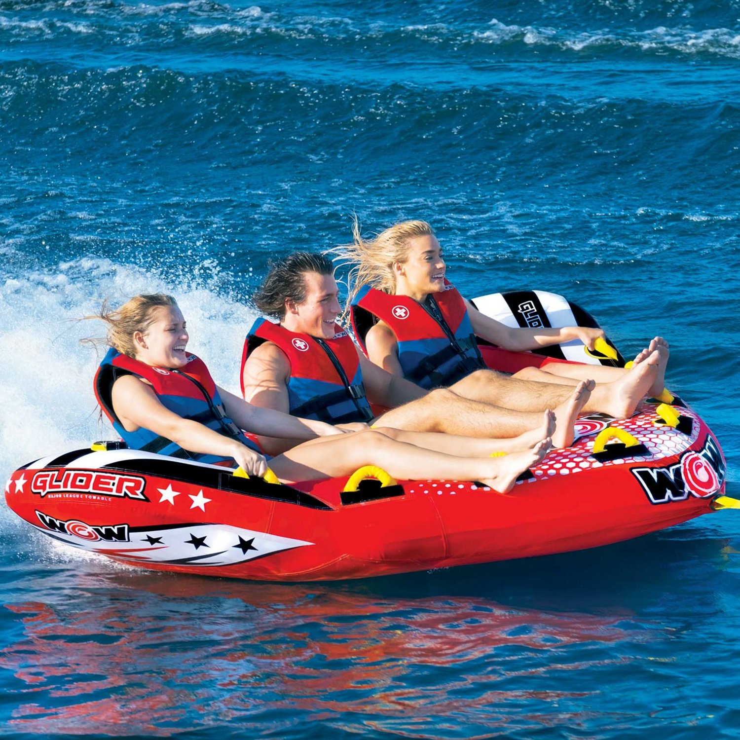 WOW Watersports 3 Person Glider Towable with Flex Seating - view number 5