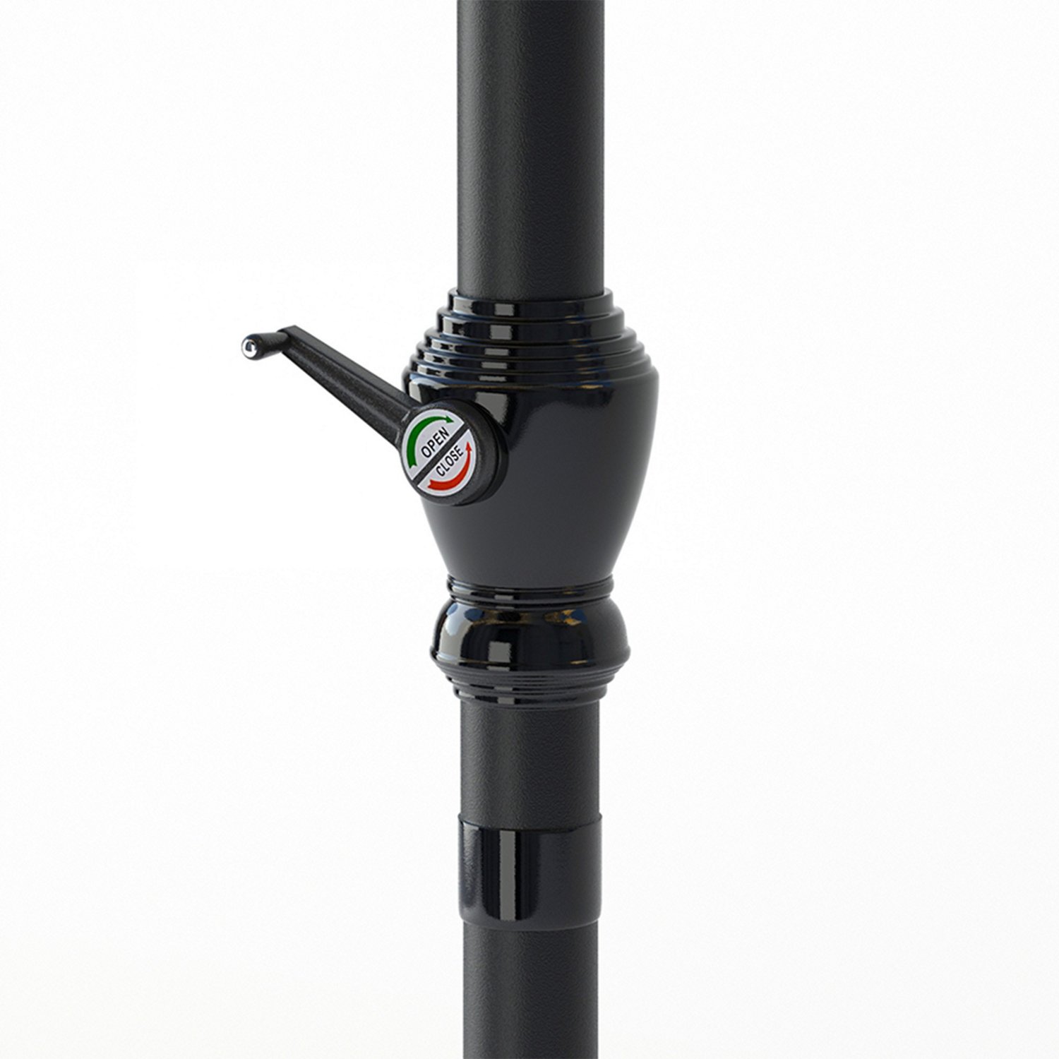 Mosaic 9ft Striped Fade-Resistant Patio Umbrella                                                                                 - view number 2