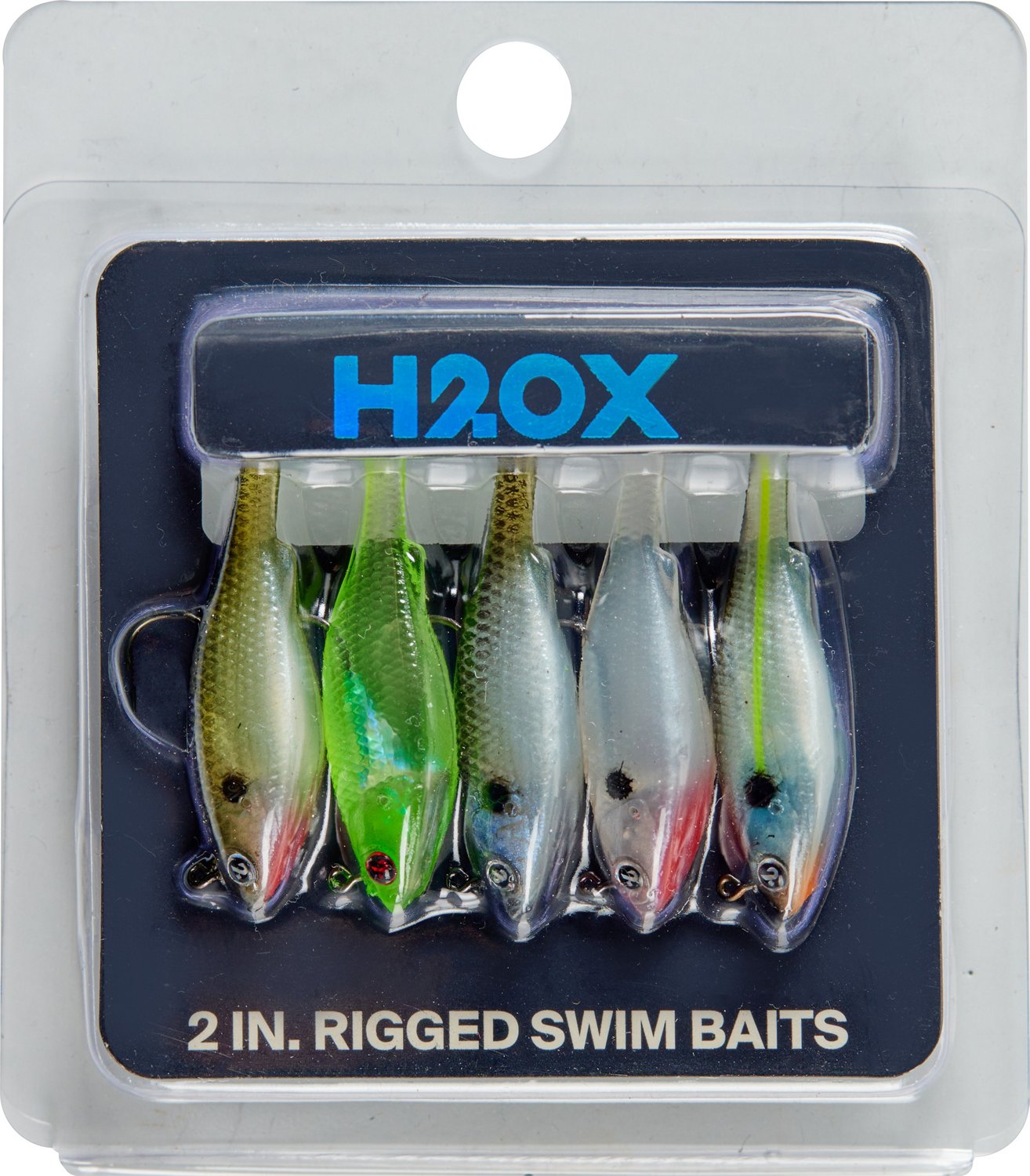 H2OX 2 inch Rigged Panfish Swim Baits