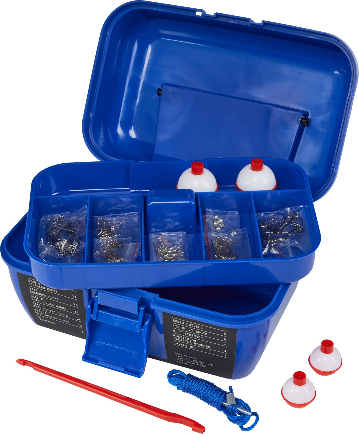 Academy Sports + Outdoors H2OX 88-Piece Tackle Kit